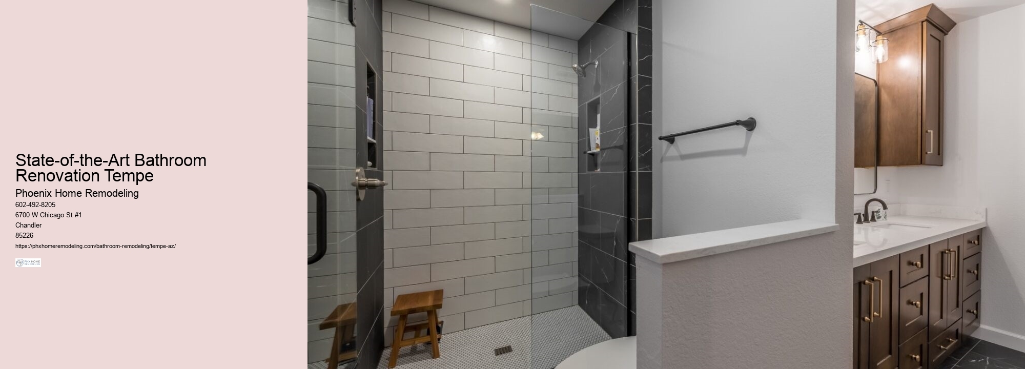 State-of-the-Art Bathroom Renovation Tempe