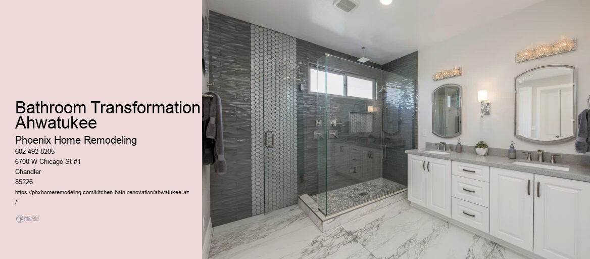 Bathroom Transformation Ahwatukee