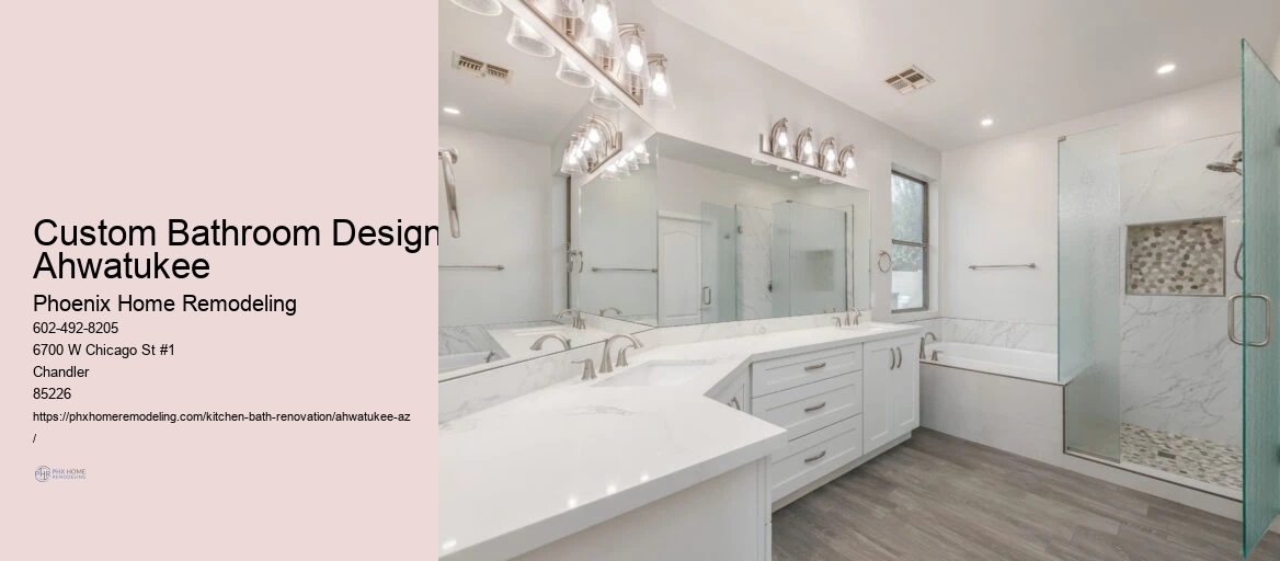 Custom Bathroom Designs Ahwatukee