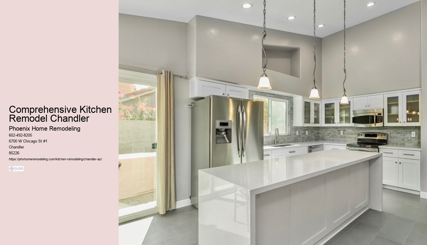 Comprehensive Kitchen Remodel Chandler