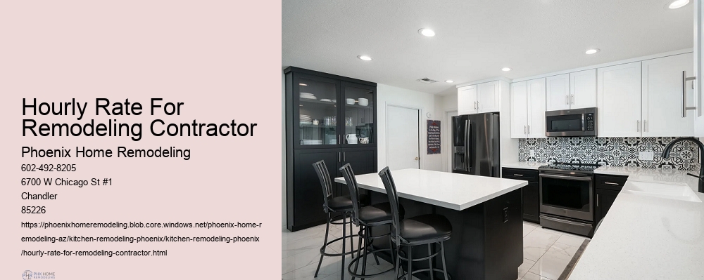 Hourly Rate For Remodeling Contractor