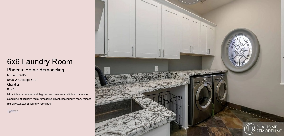 6x6 Laundry Room