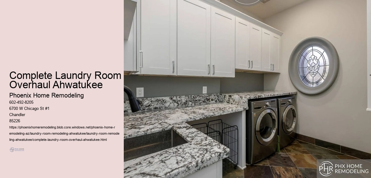 Complete Laundry Room Overhaul Ahwatukee