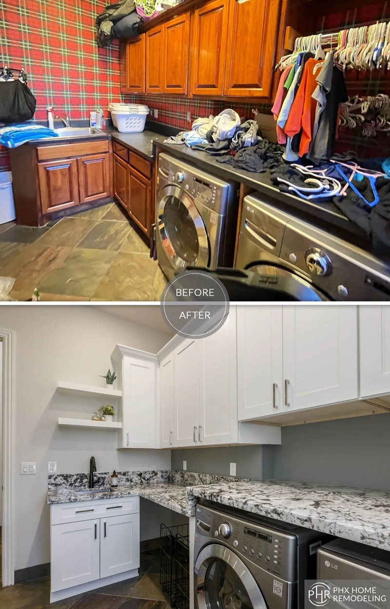 Small Laundry Remodel