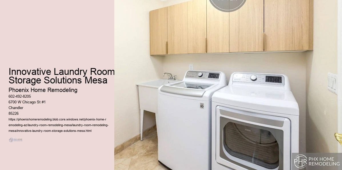 innovative Laundry Room Storage Solutions Mesa