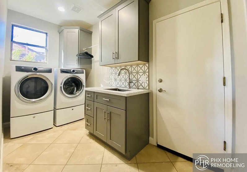 How do I style my laundry room