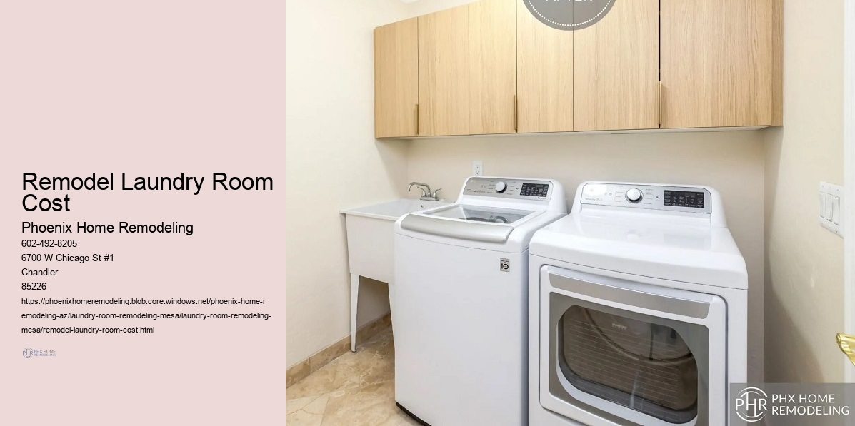 Remodel Laundry Room Cost