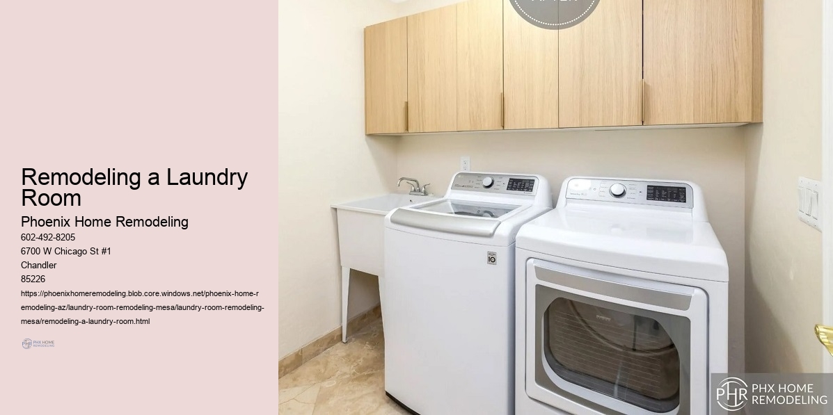 Remodeling a Laundry Room