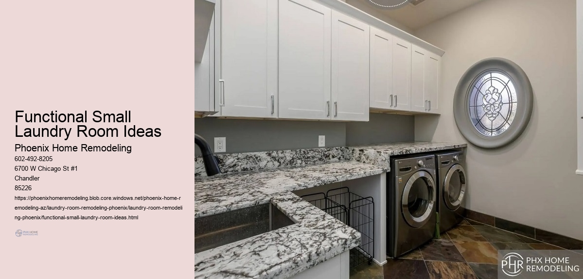 Functional Small Laundry Room Ideas