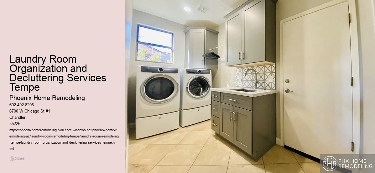 Laundry Room Organization and Decluttering Services Tempe