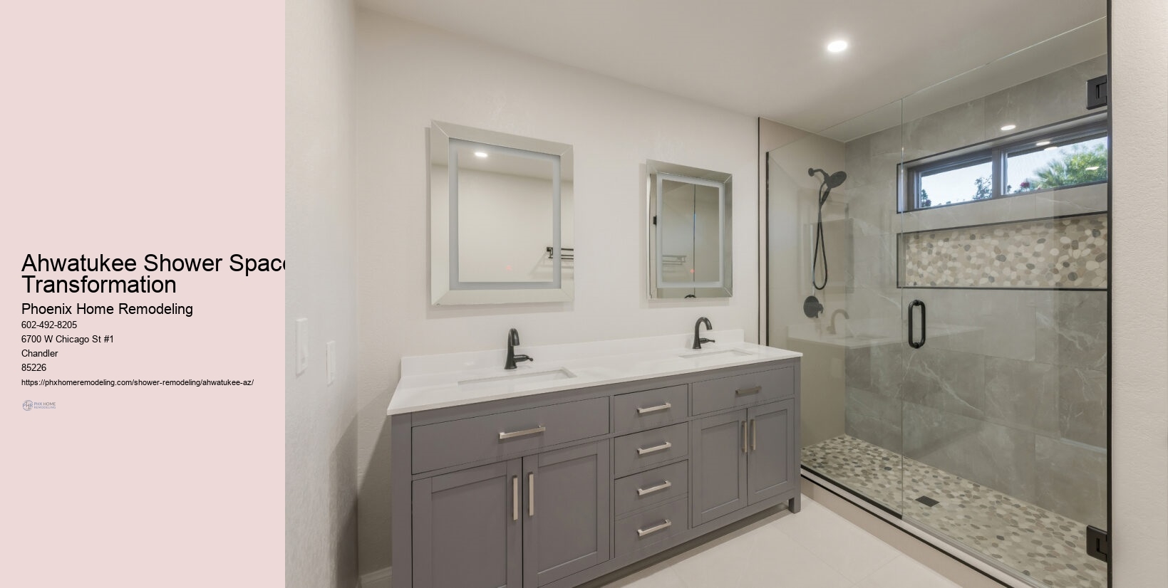 Ahwatukee Shower Reimagining