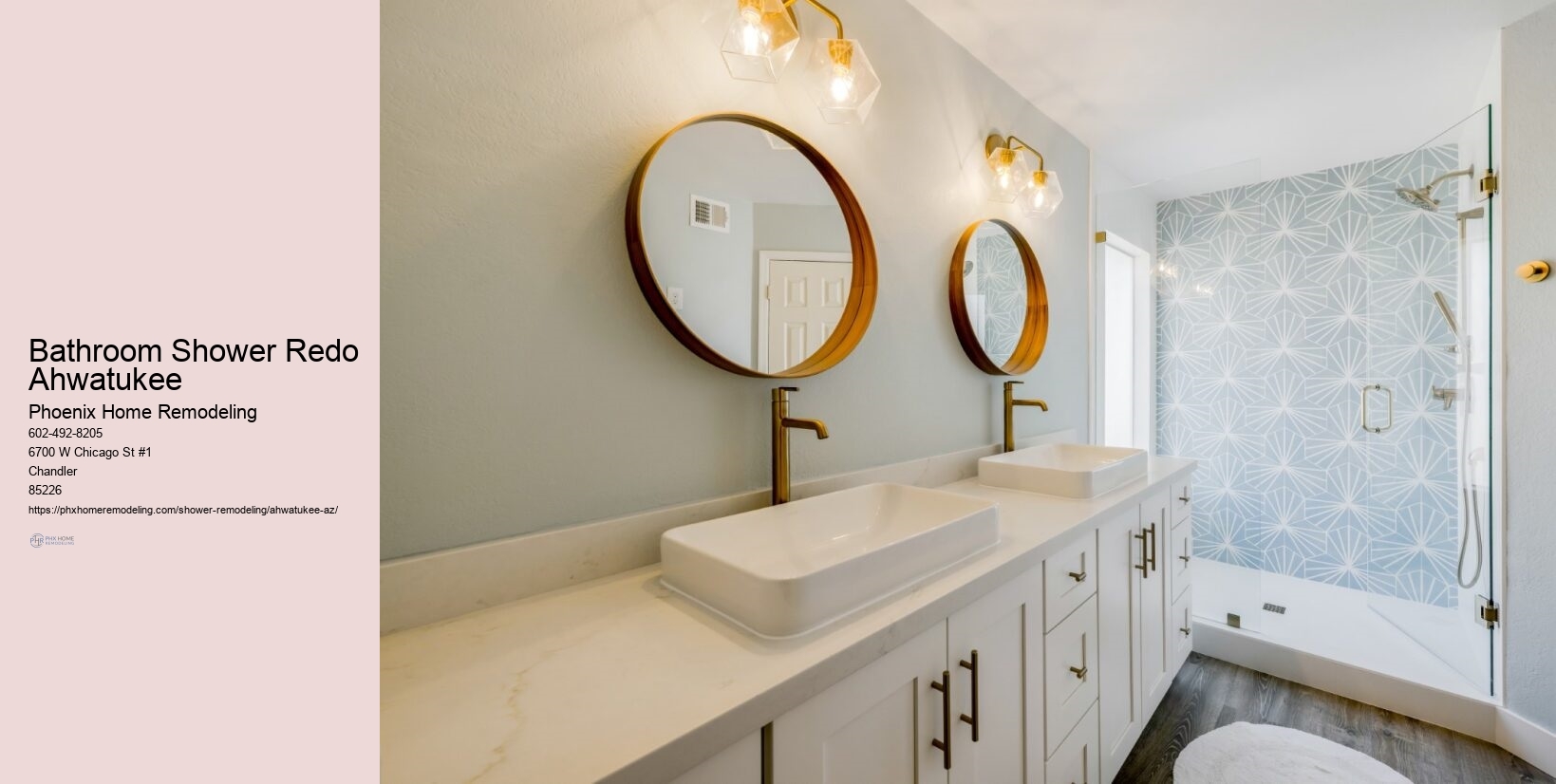 Renovating Bathrooms In Ahwatukee Arizona