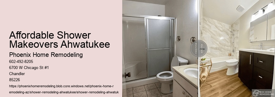 Affordable Shower Makeovers Ahwatukee