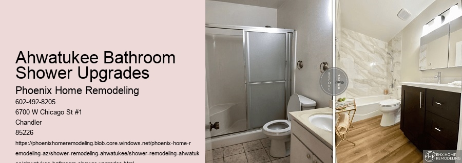 Ahwatukee Bathroom Shower Upgrades