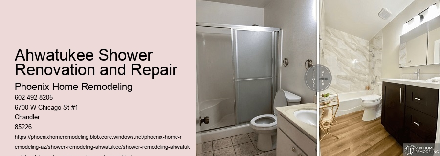 Ahwatukee Shower Renovation and Repair