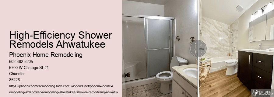 High-Efficiency Shower Remodels Ahwatukee