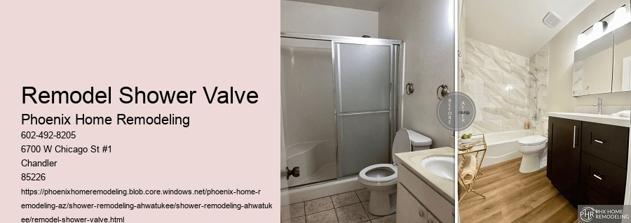 Remodel Shower Valve