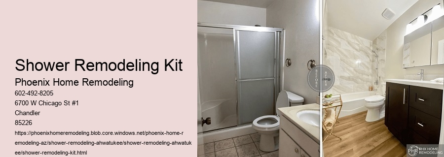 Shower Remodeling Kit