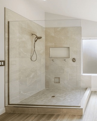 Is acrylic or tile shower better