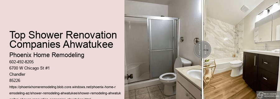 Top Shower Renovation Companies Ahwatukee