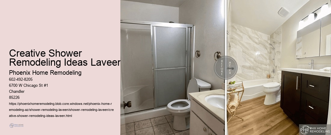 Creative Shower Remodeling Ideas Laveen