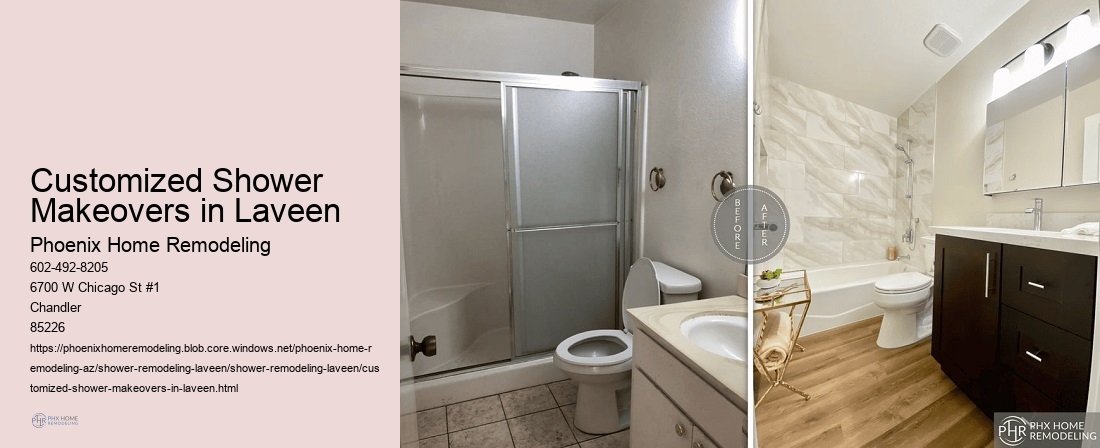 Customized Shower Makeovers in Laveen