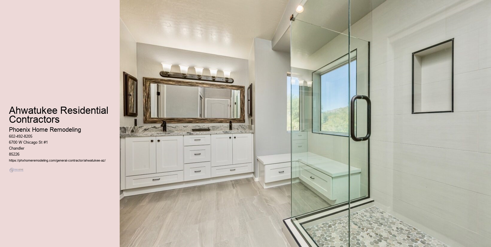 Licensed Remodeling Contractor Ahwatukee