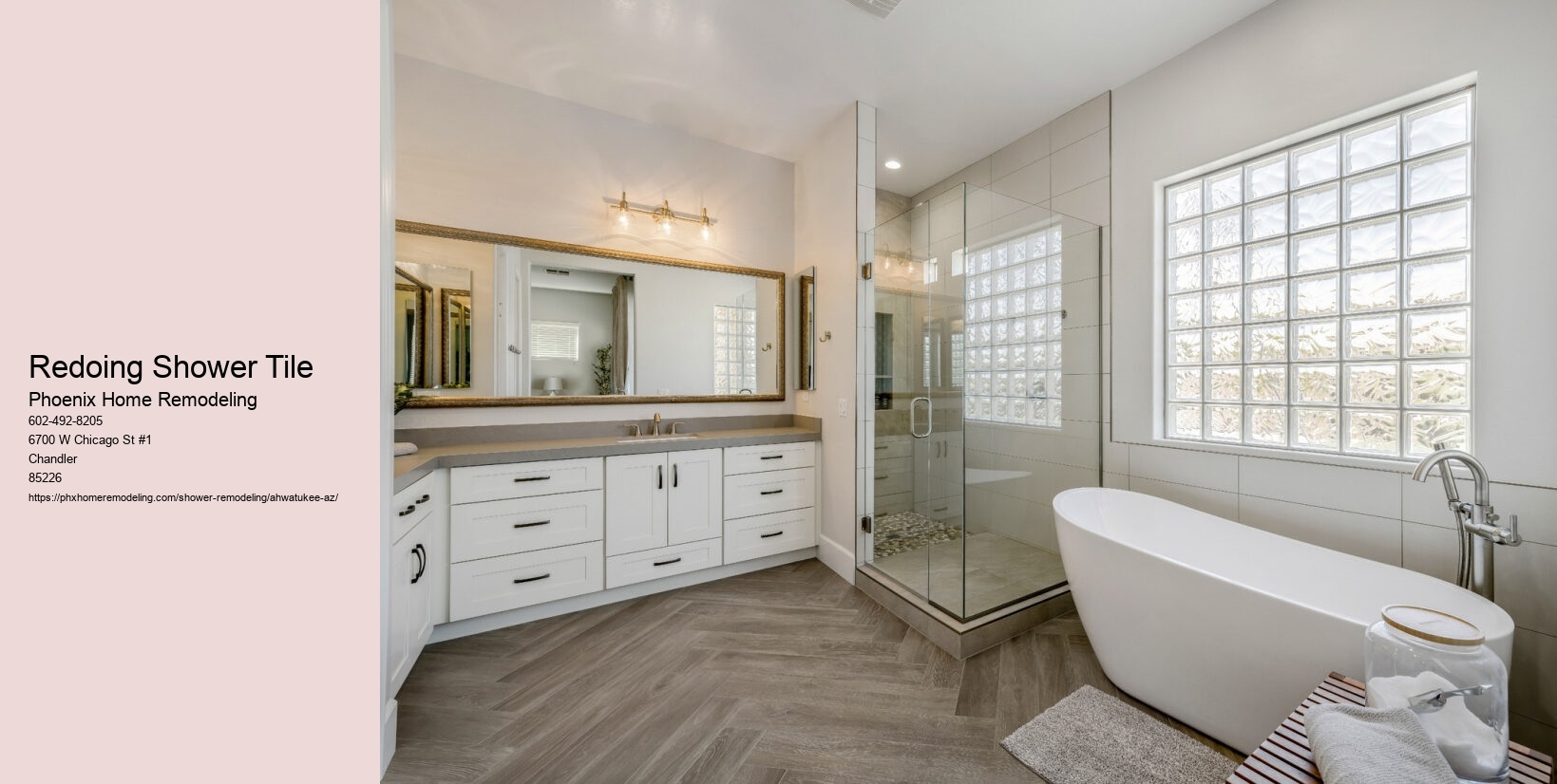 Redoing Shower Tile