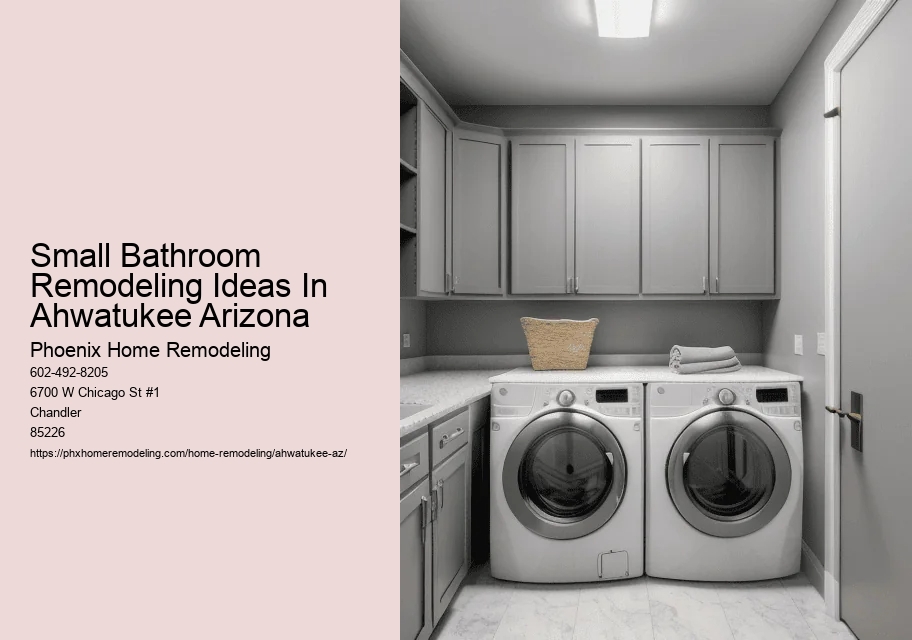 Small Bathroom Remodeling Ideas In Ahwatukee Arizona