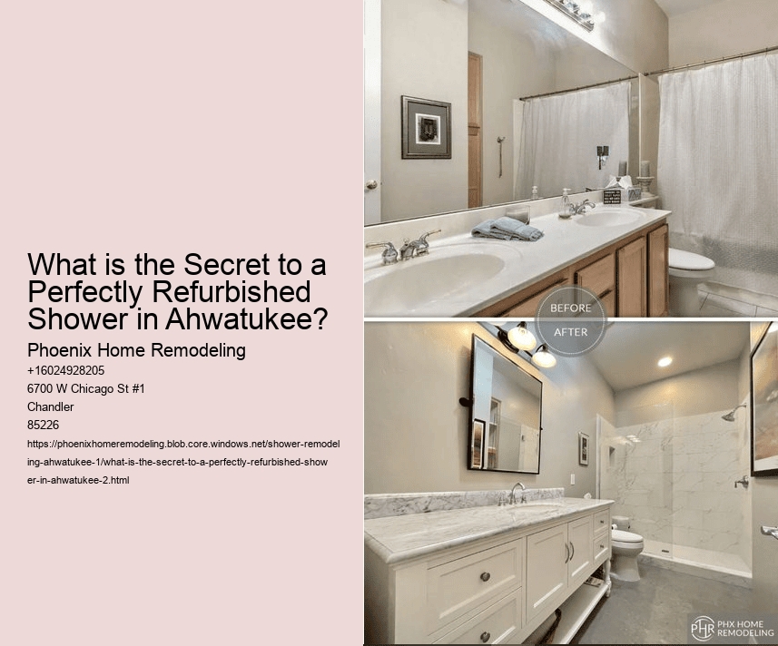 What is the Secret to a Perfectly Refurbished Shower in Ahwatukee?