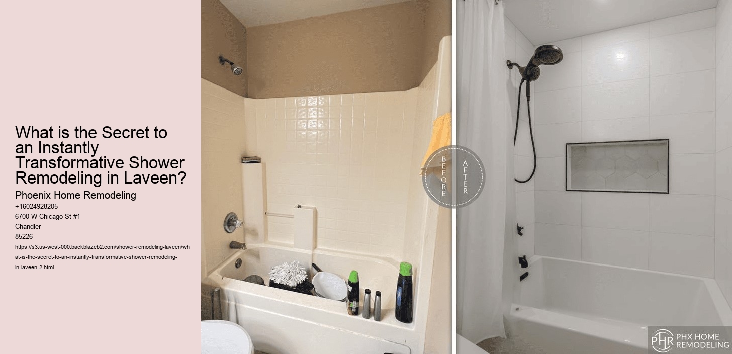 What is the Secret to an Instantly Transformative Shower Remodeling in Laveen?