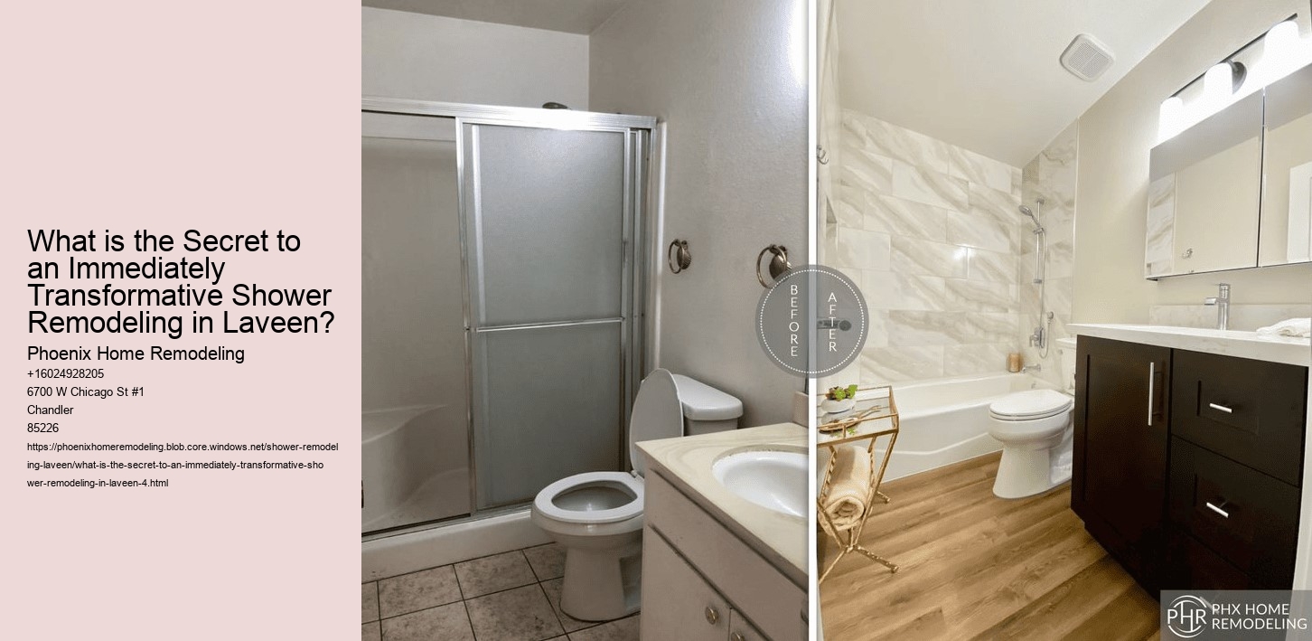 What is the Secret to an Immediately Transformative Shower Remodeling in Laveen?
