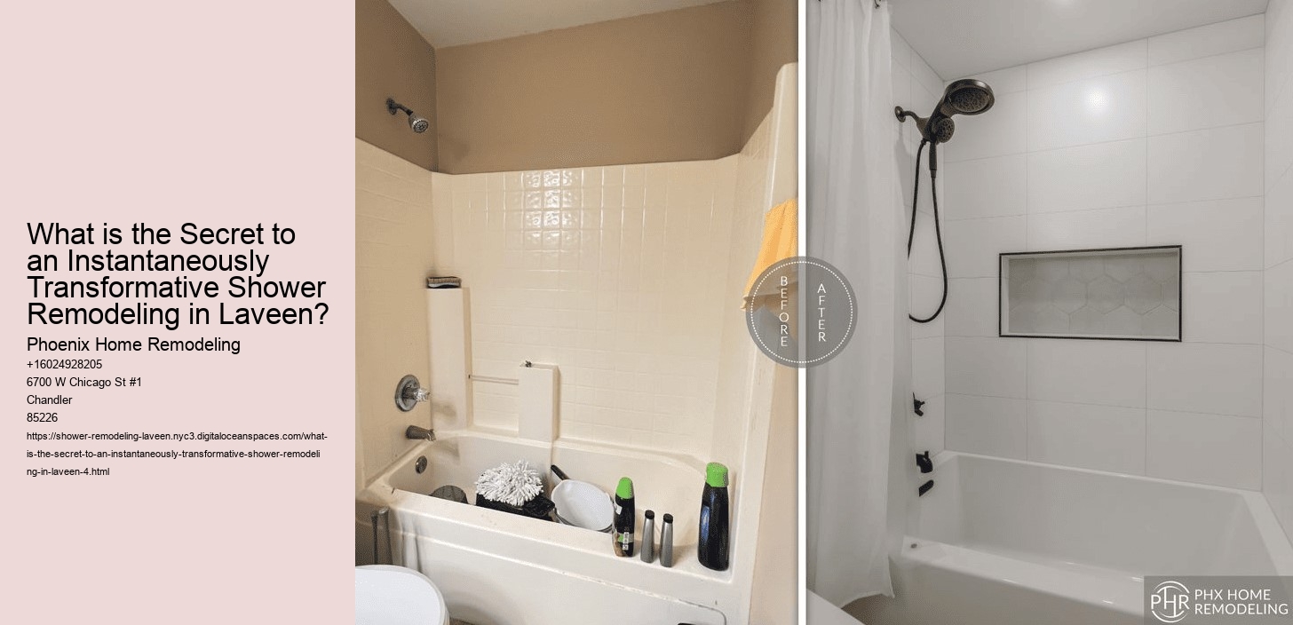 What is the Secret to an Instantaneously Transformative Shower Remodeling in Laveen?