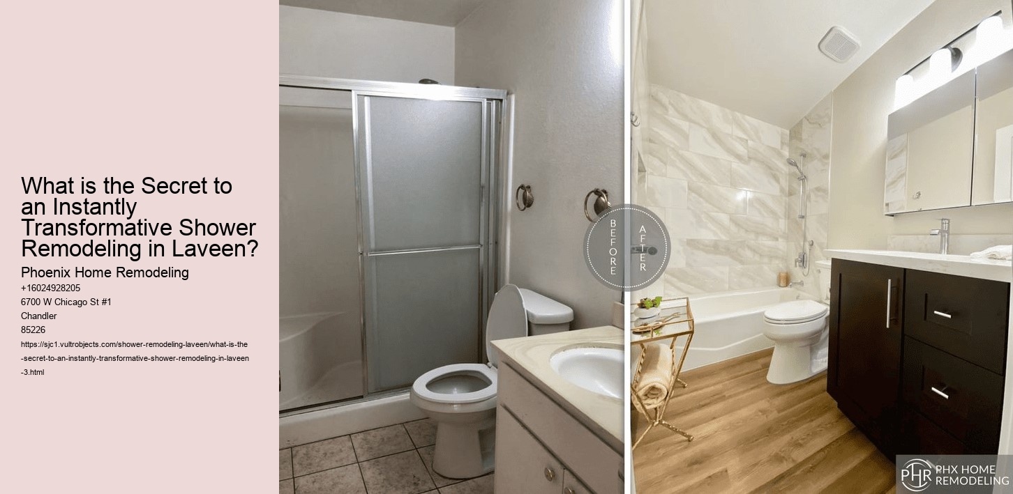 What is the Secret to an Instantly Transformative Shower Remodeling in Laveen?