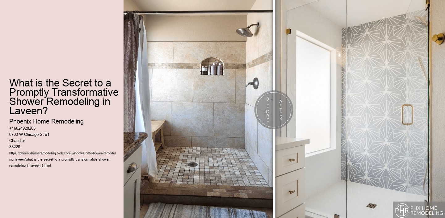 What is the Secret to a Promptly Transformative Shower Remodeling in Laveen?