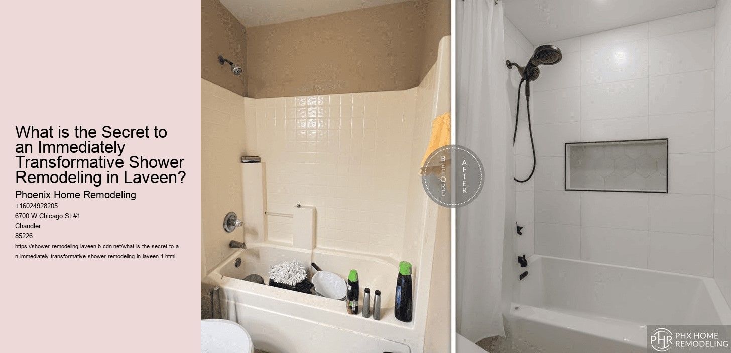What is the Secret to an Immediately Transformative Shower Remodeling in Laveen?