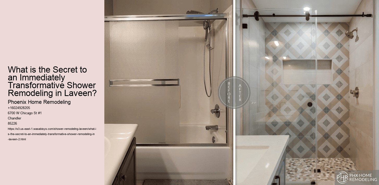 What is the Secret to an Immediately Transformative Shower Remodeling in Laveen?