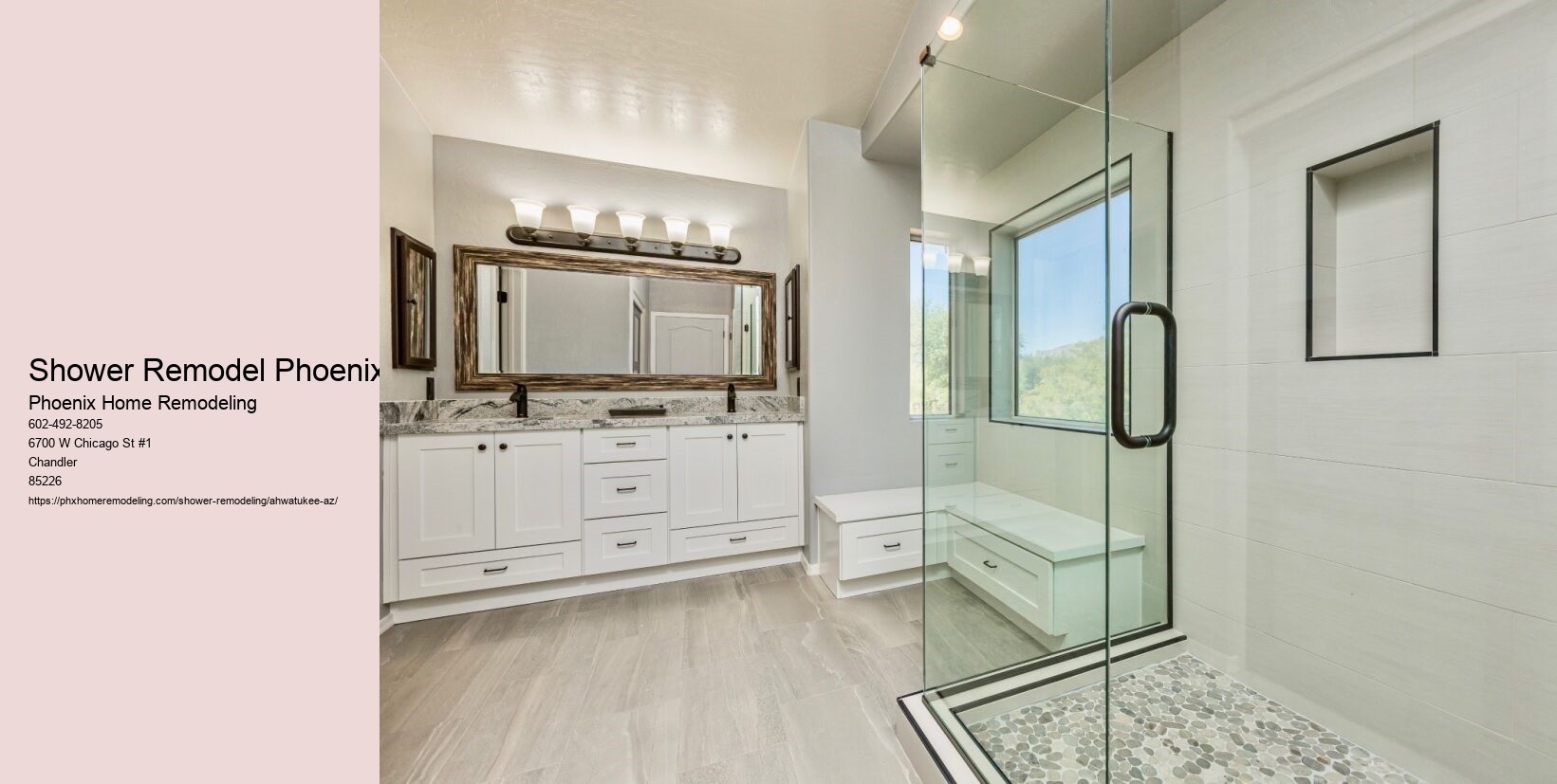 Shower Remodel Phoenix
