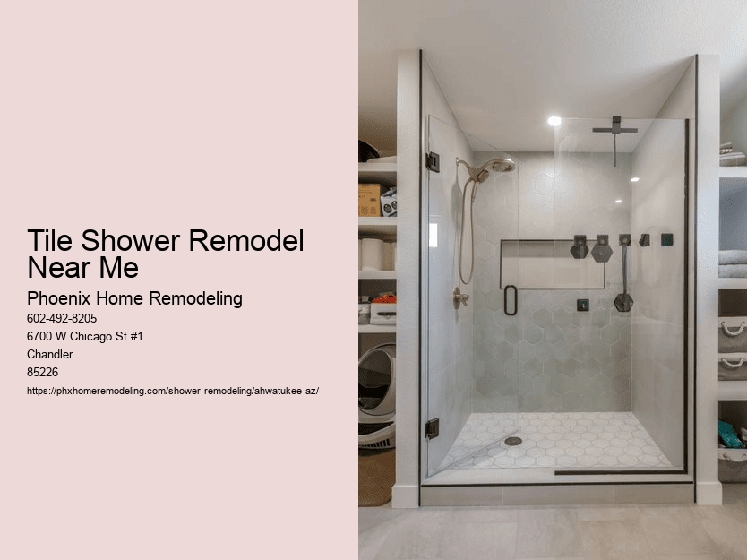 Tile Shower Remodel Near Me