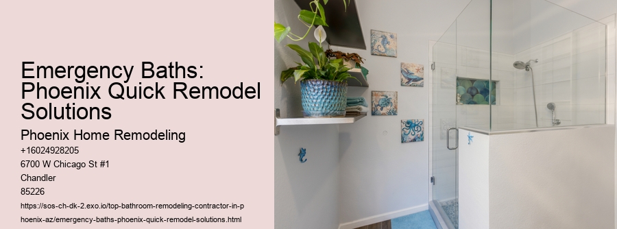 Emergency Baths: Phoenix Quick Remodel Solutions