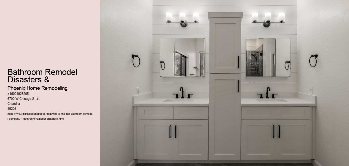 Bathroom Remodel Disasters & Phoenix Home Remodeling Bathroom Remodel Disasters &