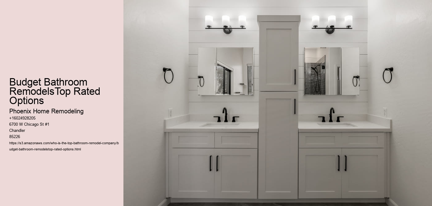 Budget Bathroom RemodelsTop Rated Options Phoenix Home Remodeling Budget Bathroom RemodelsTop Rated Options