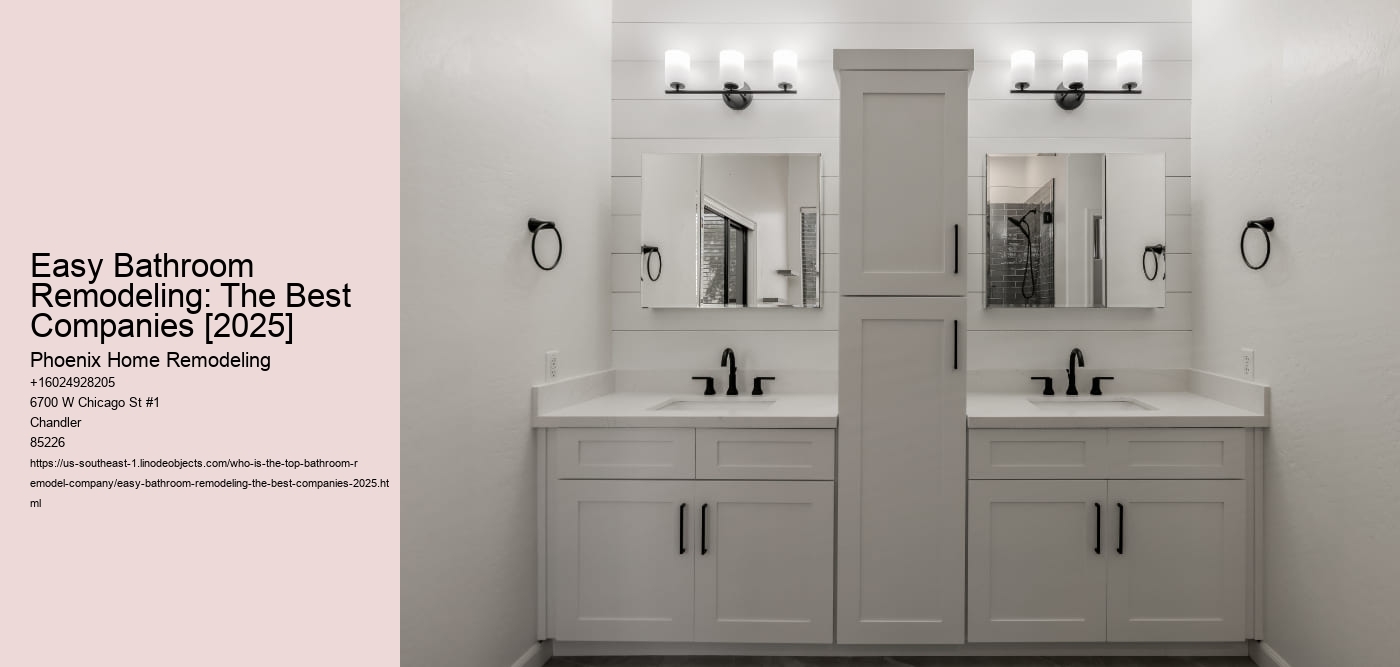 Easy Bathroom Remodeling: The Best Companies [2025]