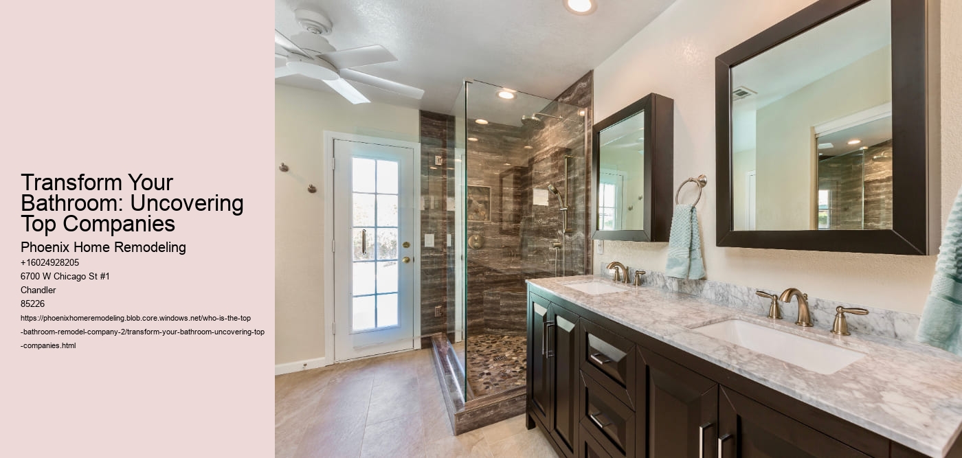 Transform Your Bathroom: Uncovering Top Companies